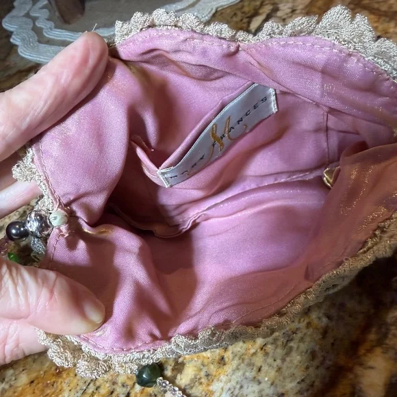 EUC Mary Frances handbag hand beaded - Picture 10 of 12